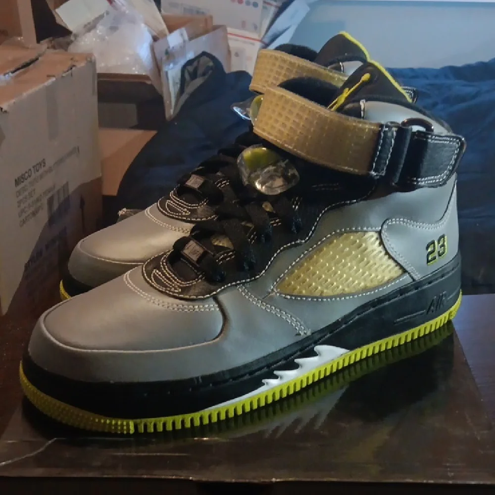 Air Jordan 5 Retro Fusion GS (2008) Rare (AJF 5) "Cactus" NWBox 5.5Y W7 - Picture 2 of 10